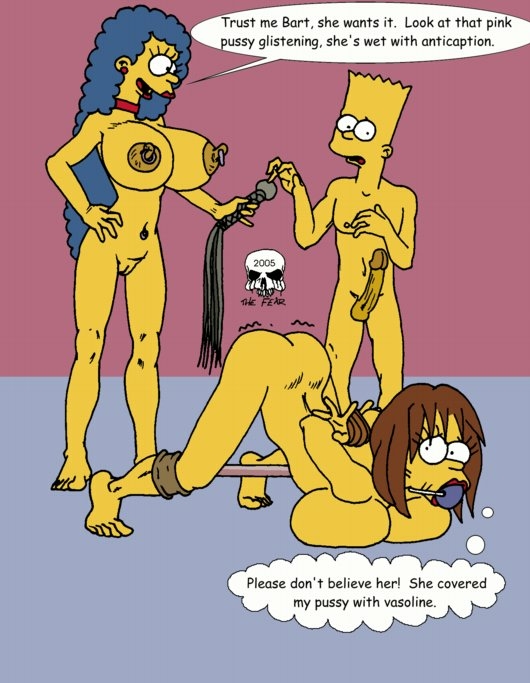 simpson bart marge with naked Dragon age morrigan