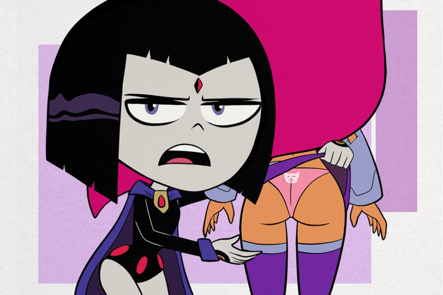 starfire titans go raven teen and sex Darling in the frankxx