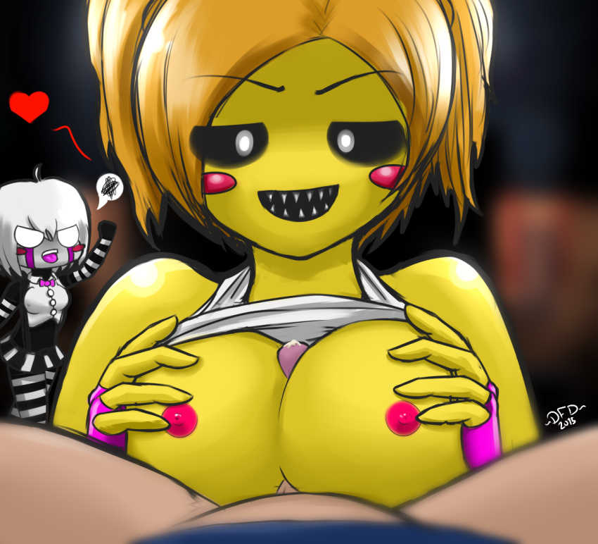 chica toy at 5 nights freddy's Dead by daylight the huntress