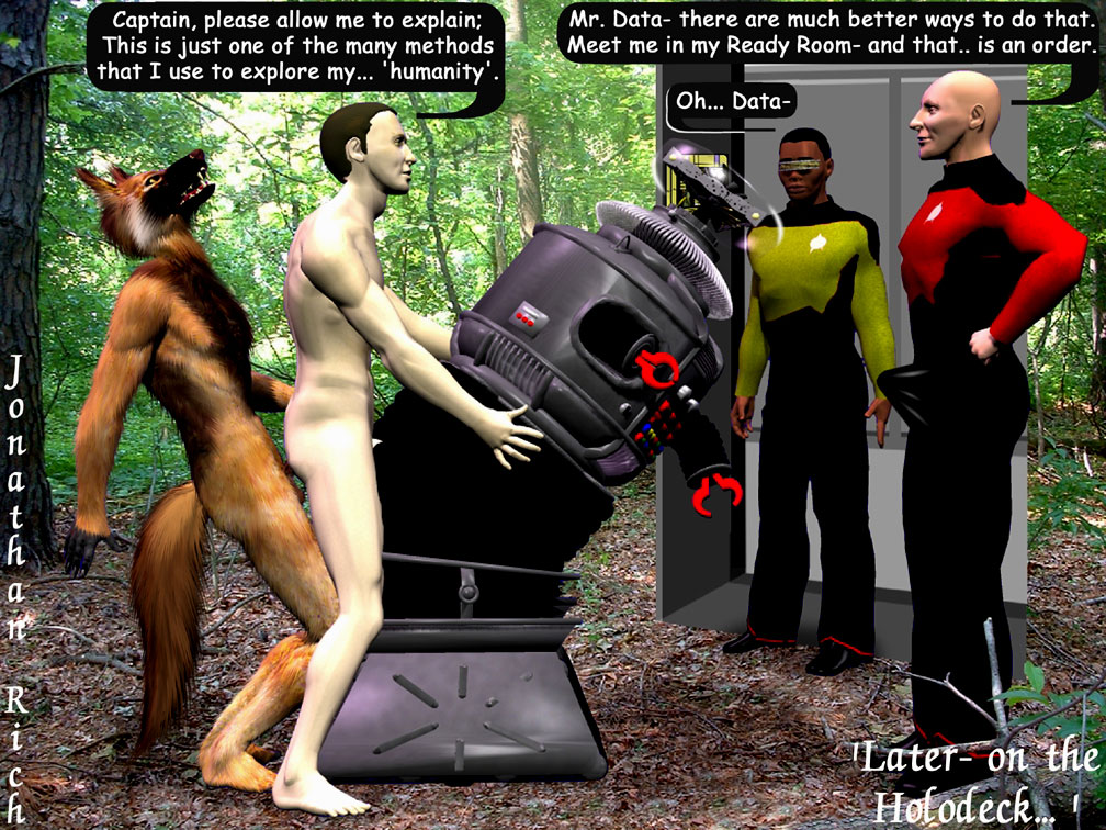 skinned pale trek android star Erotic-3d-art.com