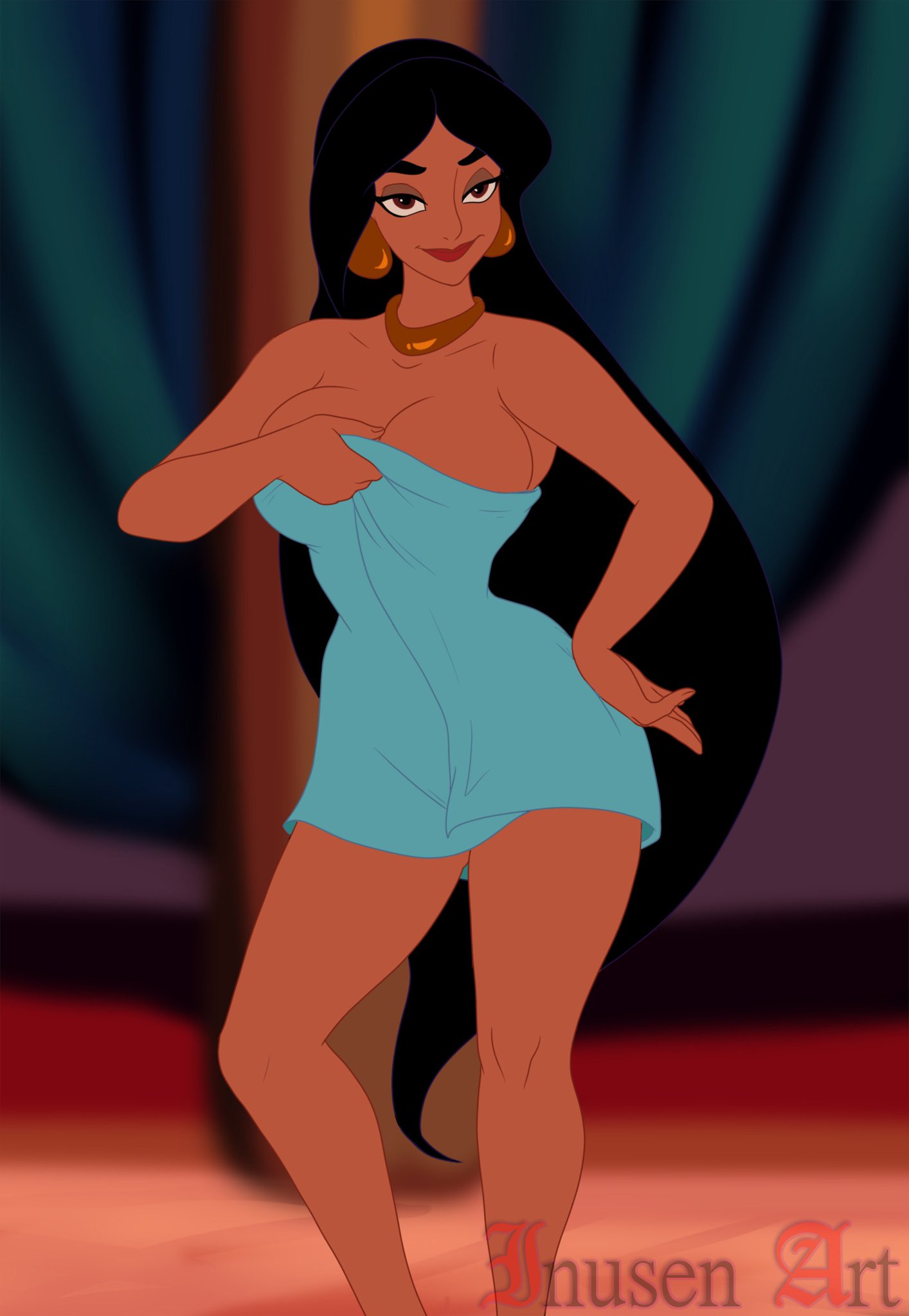 nude with jafar princess jasmine Ren ai fuyou gakuha the animation
