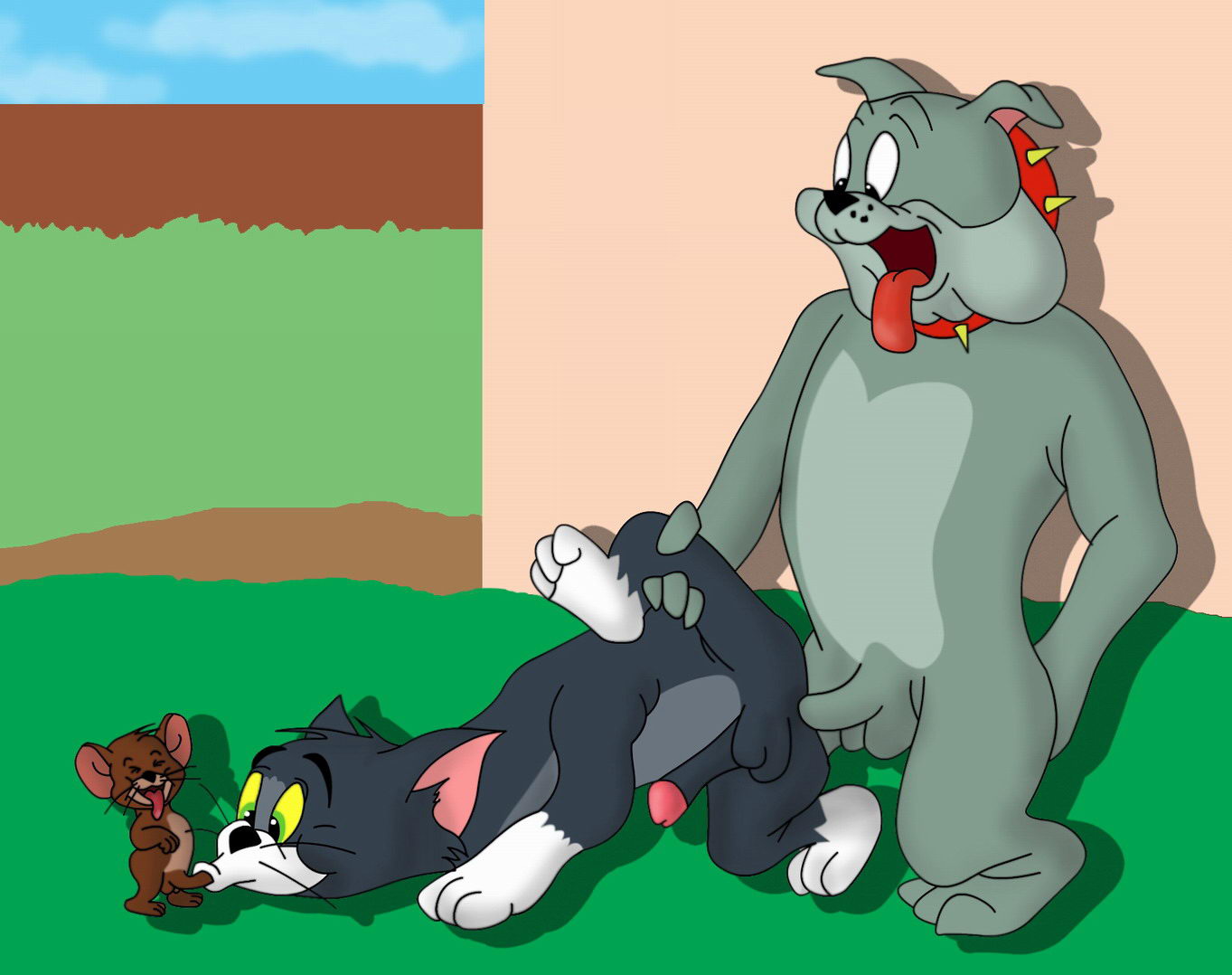 and tom kitten jerry and bulldog Rape of the dead uncensored